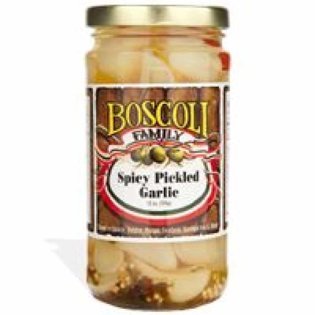 Boscoli Spicy Pickled Garlic —