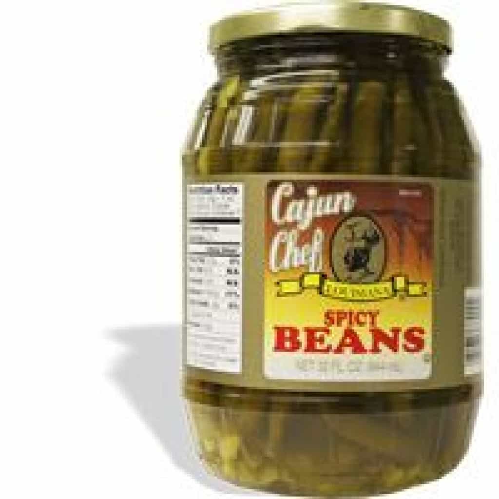 Cajun Chef Spicy Pickled Green Beans