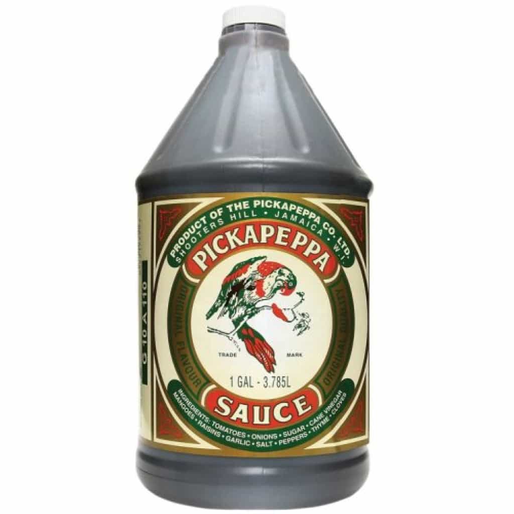 Pickapeppa Sauce 1 Gallon — Aged in Oak Barrels