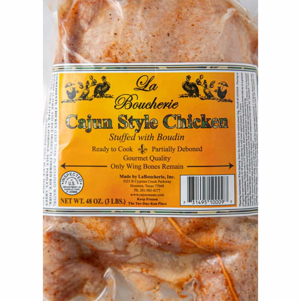 La Boucherie Chicken Stuffed with Pork Boudin