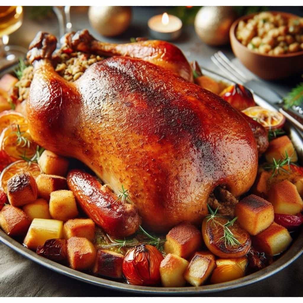 La Boucherie Whole Duck Stuffed with Country Sausage