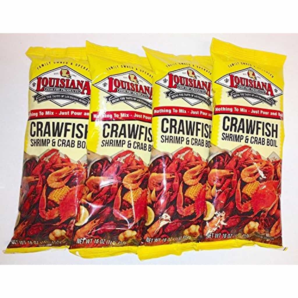 Louisiana Fish Fry Crawfish Shrimp & Crab Boil 16 oz (4 pk)
