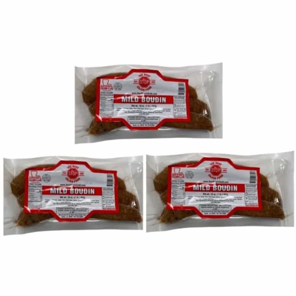 Best Stop Mild Pork Boudin, 16 oz (3-Pack)
