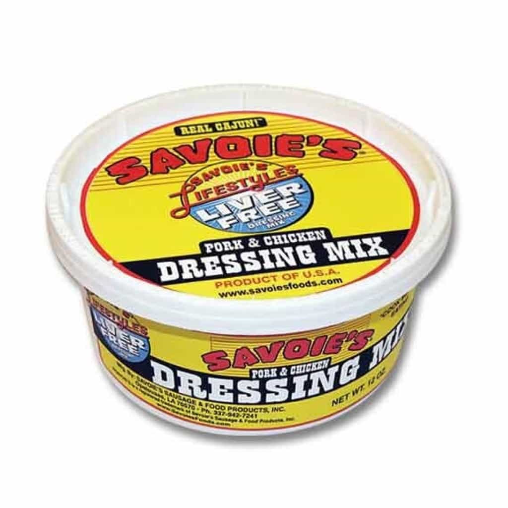 Savoie's Liver-Free Dressing Mix 12 oz package