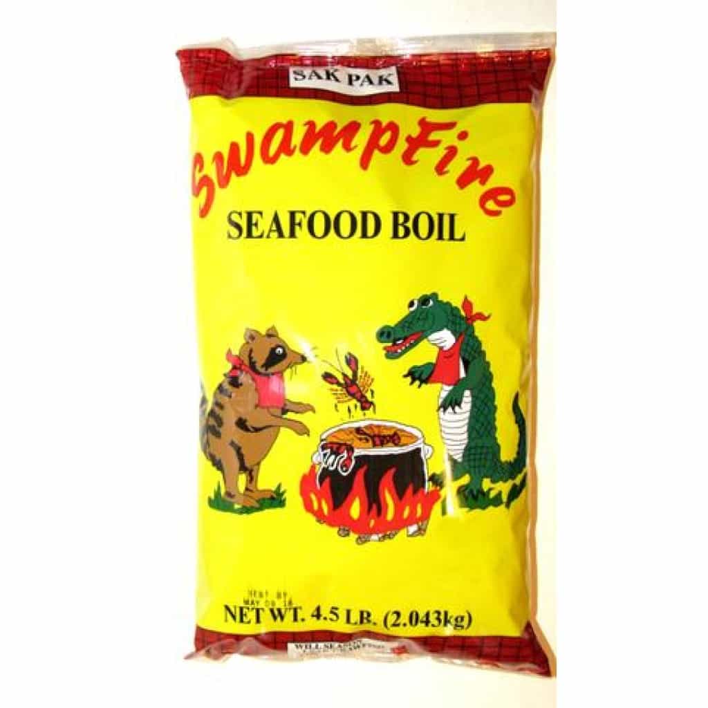 Swamp Fire Seafood Boil Sak Pak —
