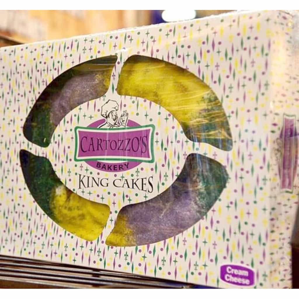 Cartozzo's Cream Cheese Filled King Cake (Kit)