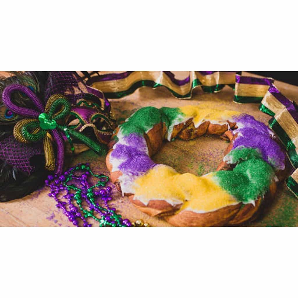 Cartozzo's Strawberry Filled King Cake Kit