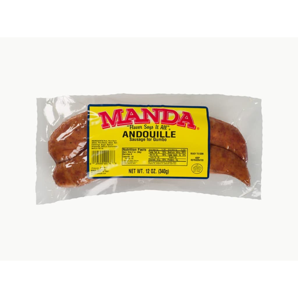 Manda's Andouille Sausage — 12 oz