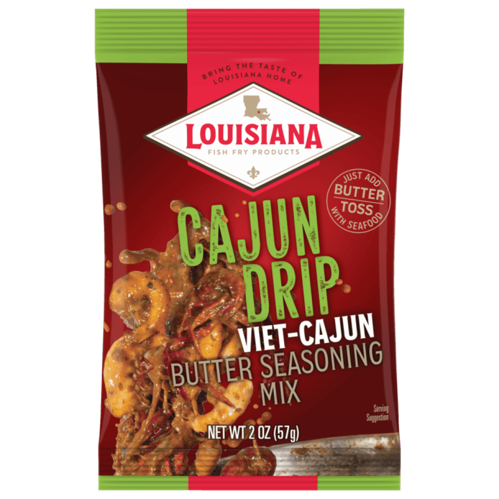 Louisiana Fish Fry Cajun Drip Viet Cajun Seasoning 2 oz
