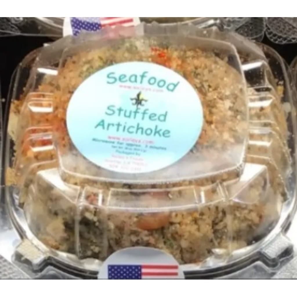 Sailey's Seafood-Stuffed Artichoke