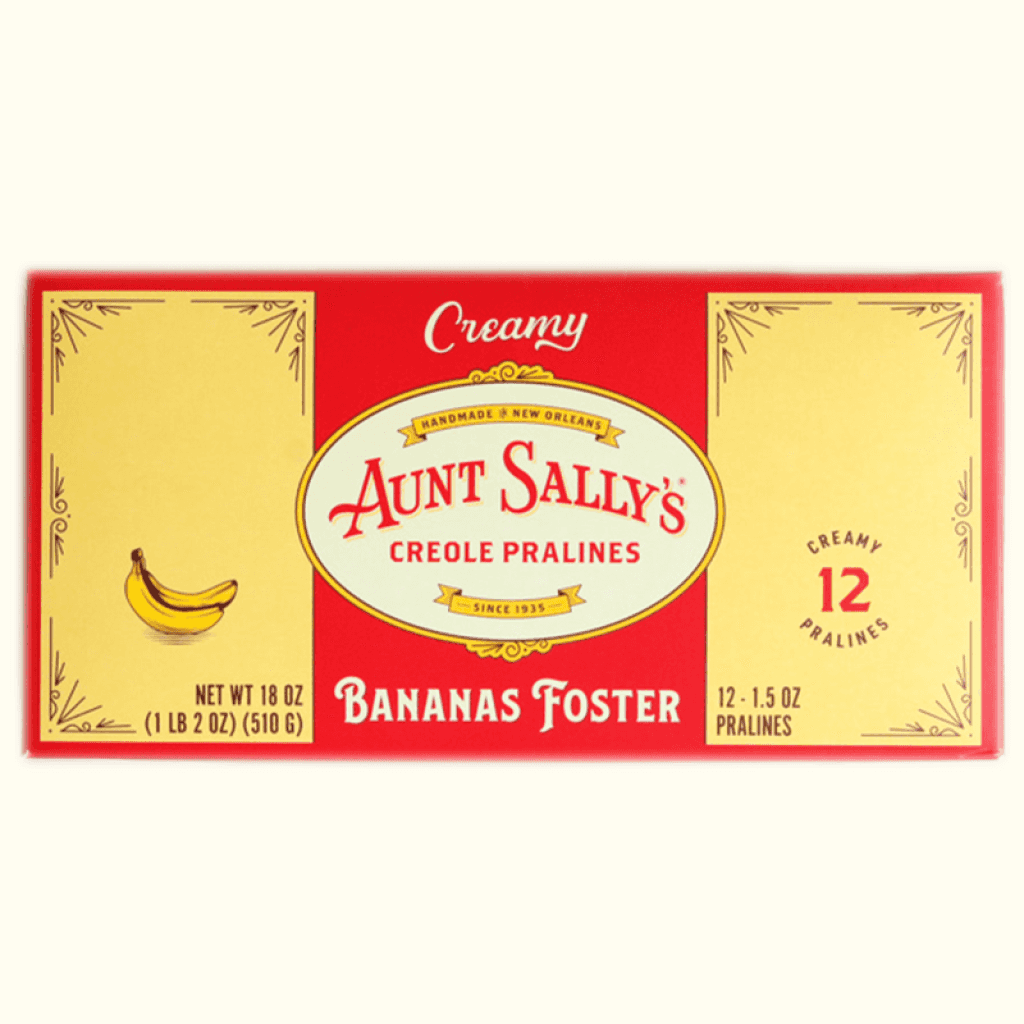 Aunt Sally's Bananas Foster Creamy Pralines — 12 Pack