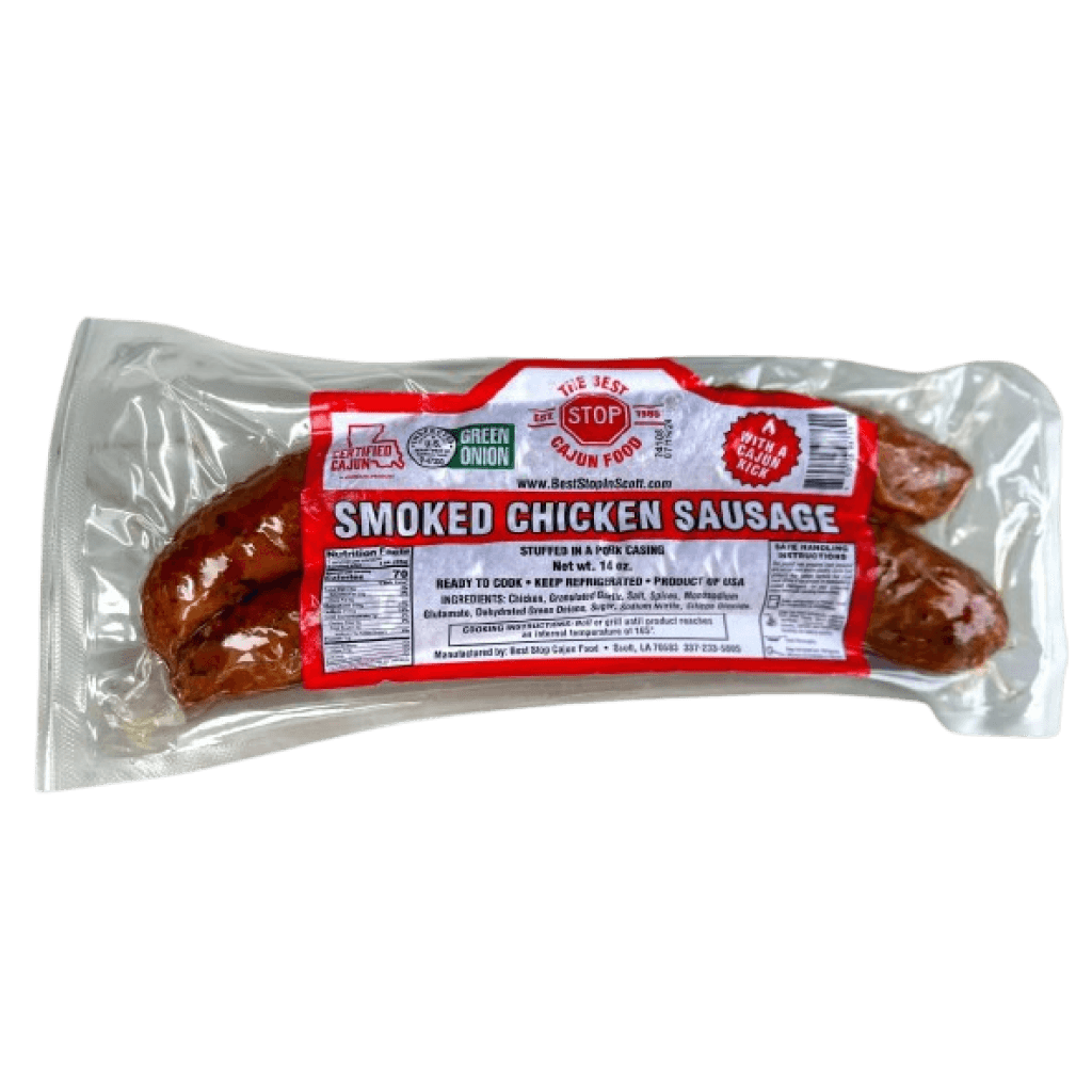 The Best Stop Smoked Green Onion Chicken Sausage — 14 oz