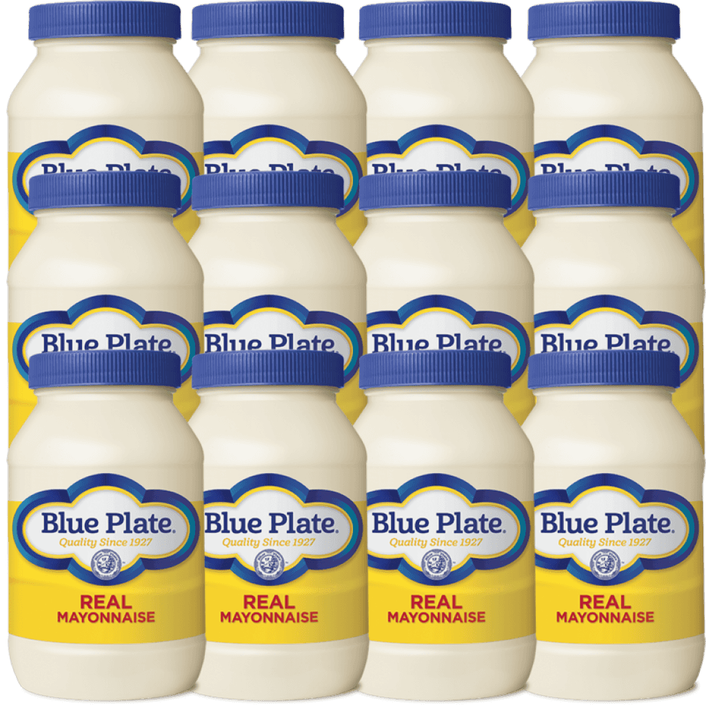 Reily Foods Blue Plate Real Mayonnaise 30 oz — 12 Pack