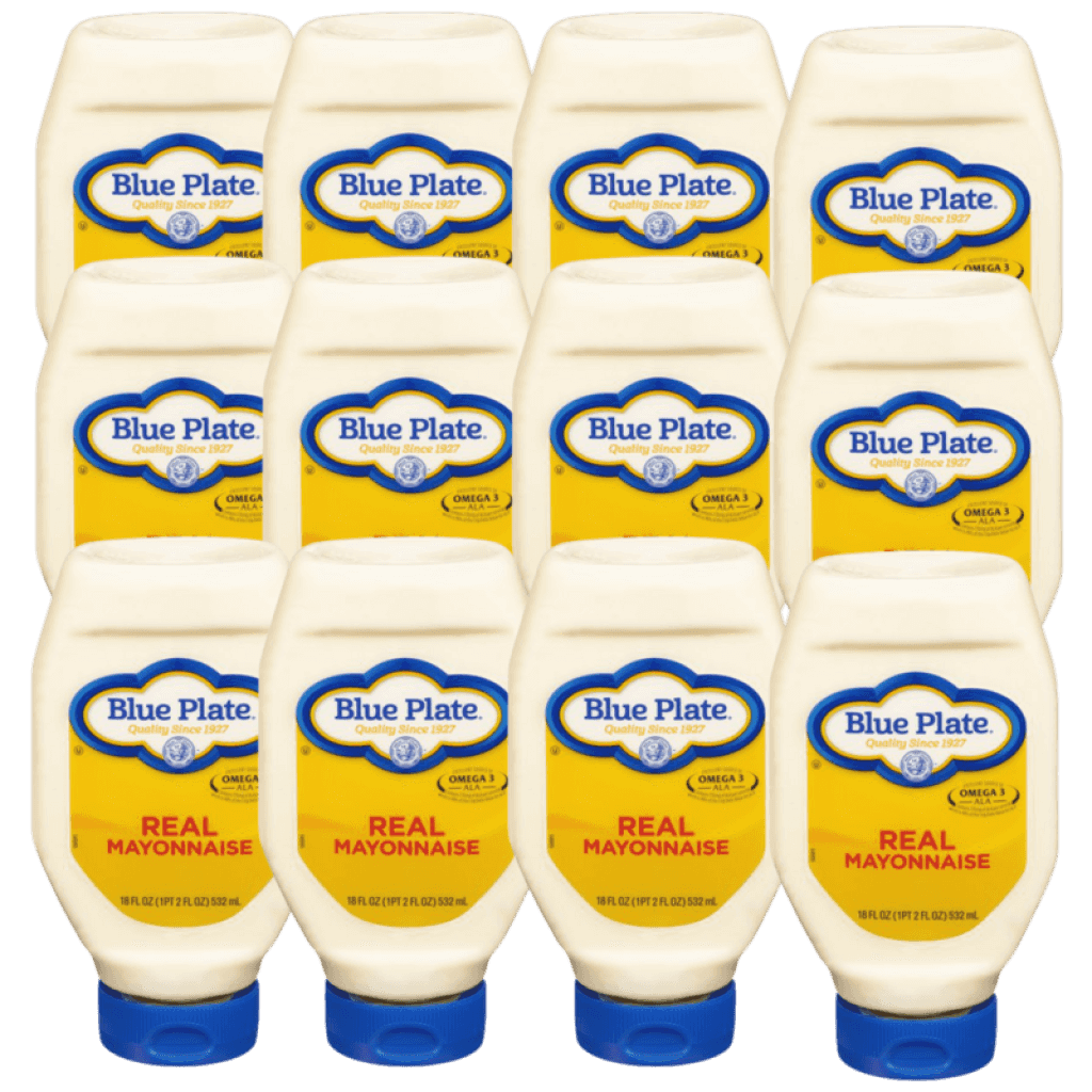 Blue Plate Squeeze Real Mayonnaise 18 oz — 12 Pack
