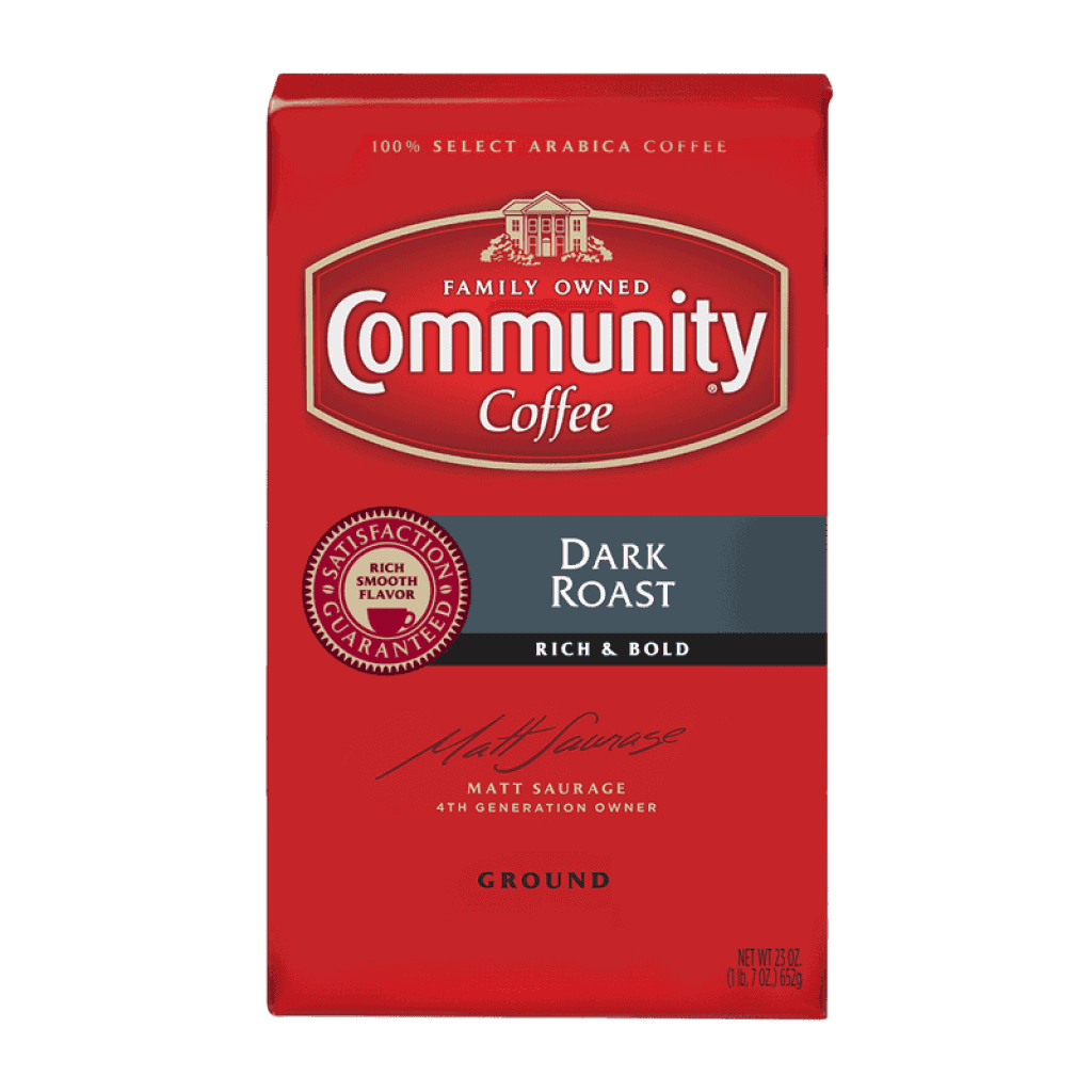 Community Coffee Dark Roast (Iced Cooler & Desserts)