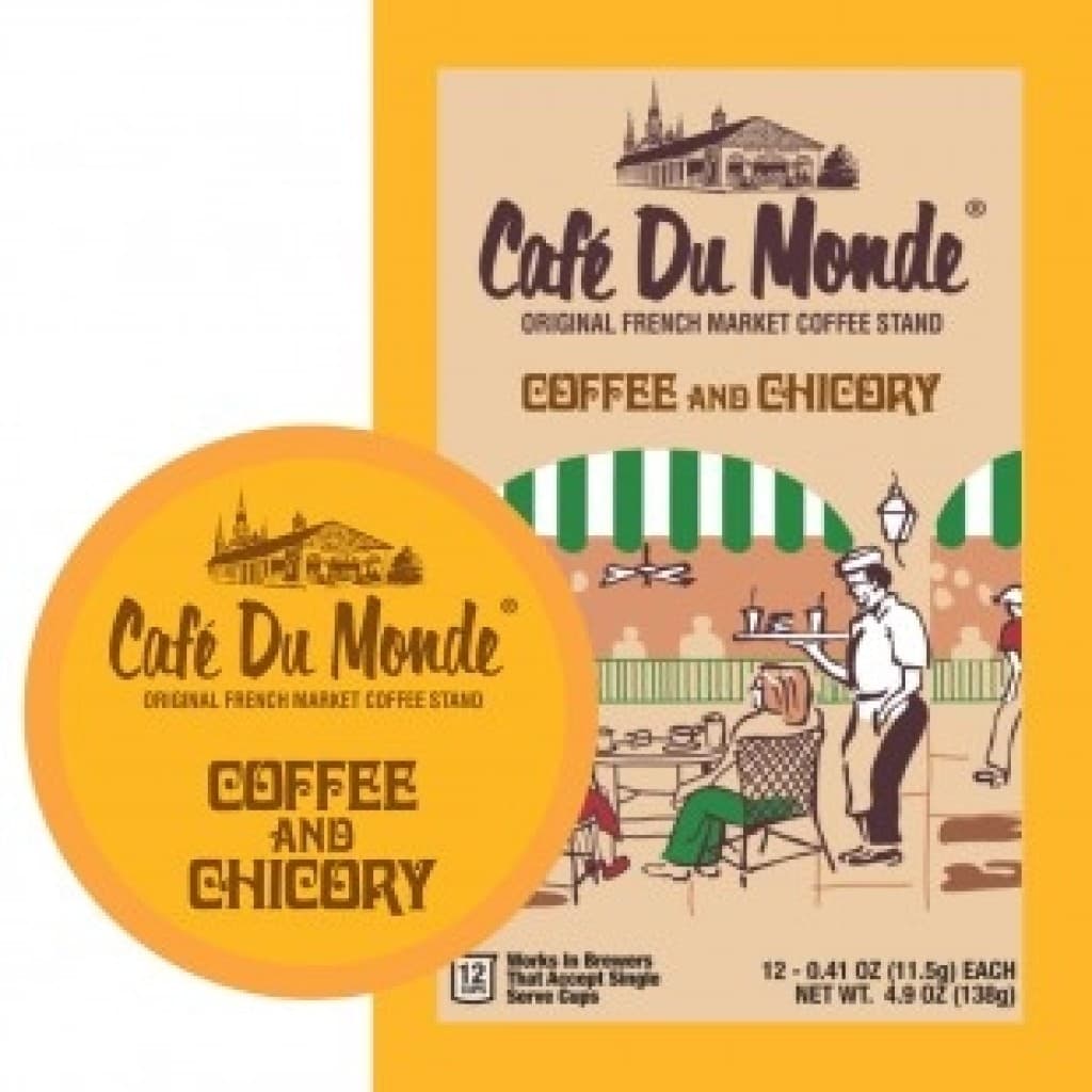 Café Du Monde Coffee & Chicory Single-Serve Cups, 12 ct