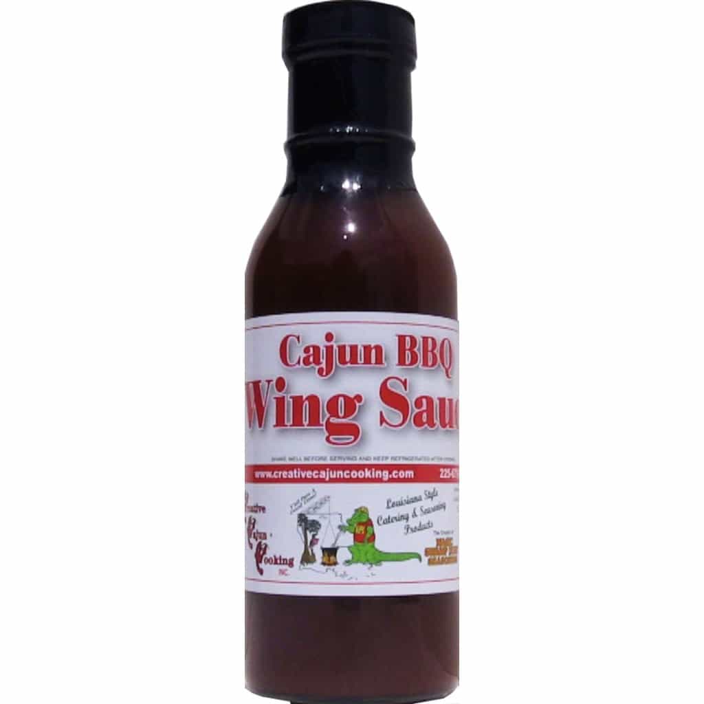 Creative Cajun BBQ Wing Sauce 12 oz Bottle