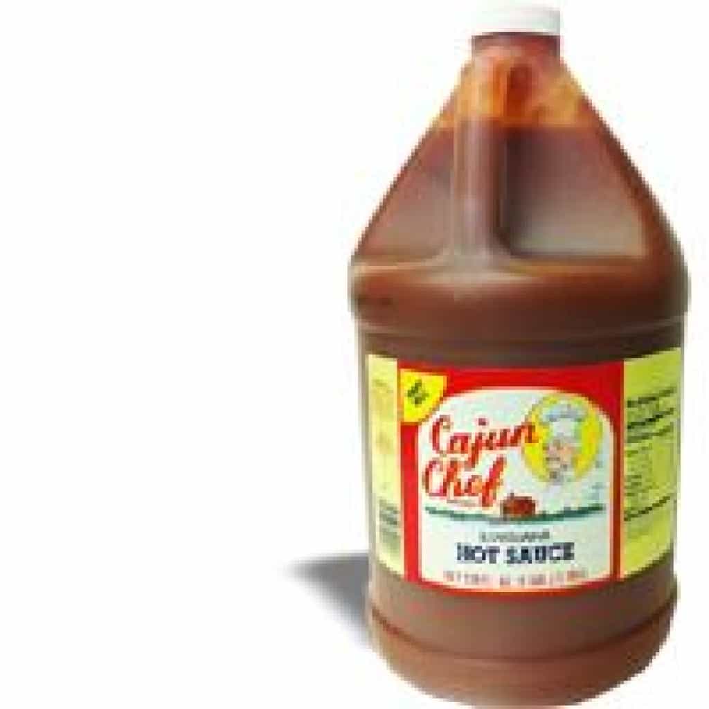 Cajun Chef Louisiana Hot Sauce — 1 Gallon
