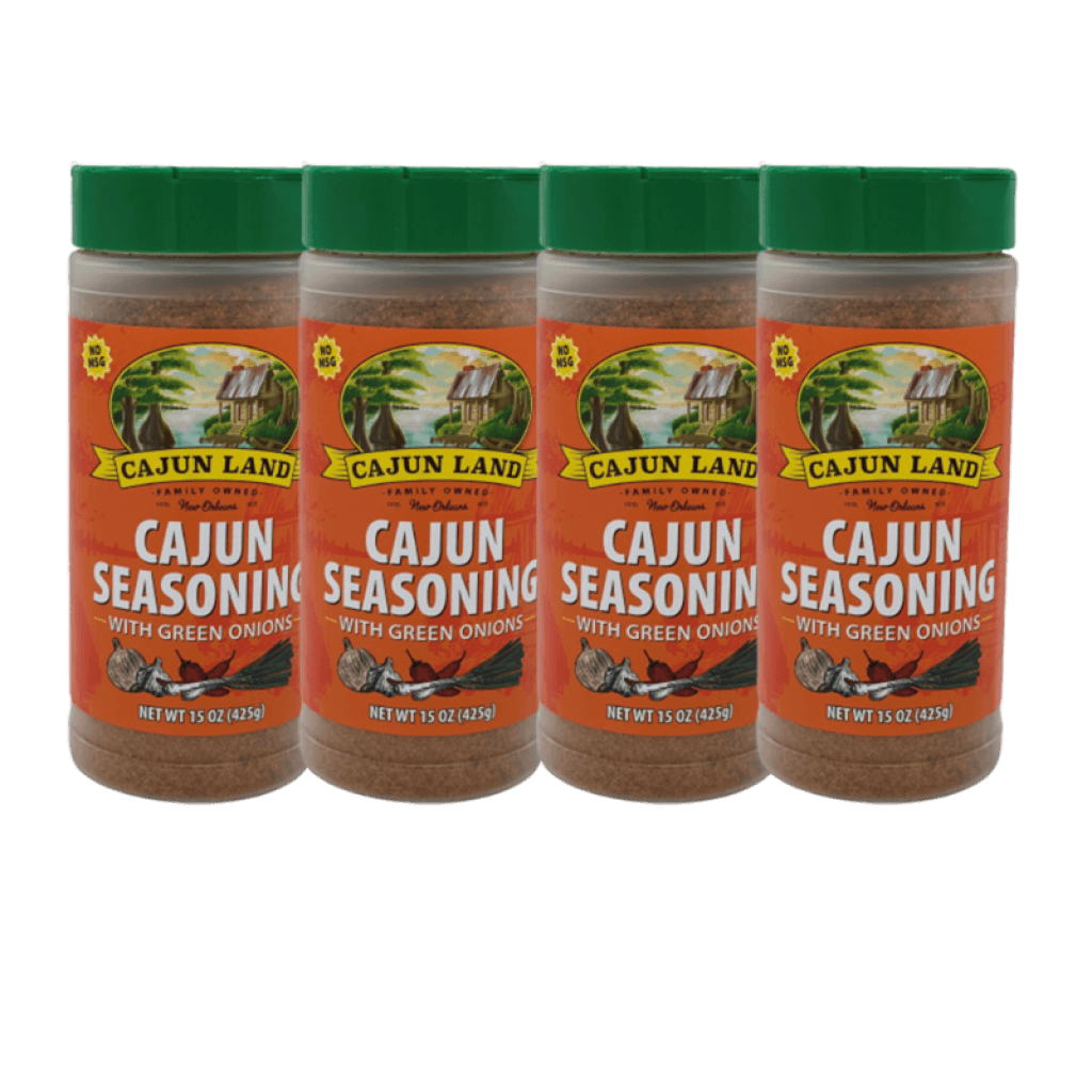 Cajun Seasoning with Green Onions — 15 oz (4-pack)