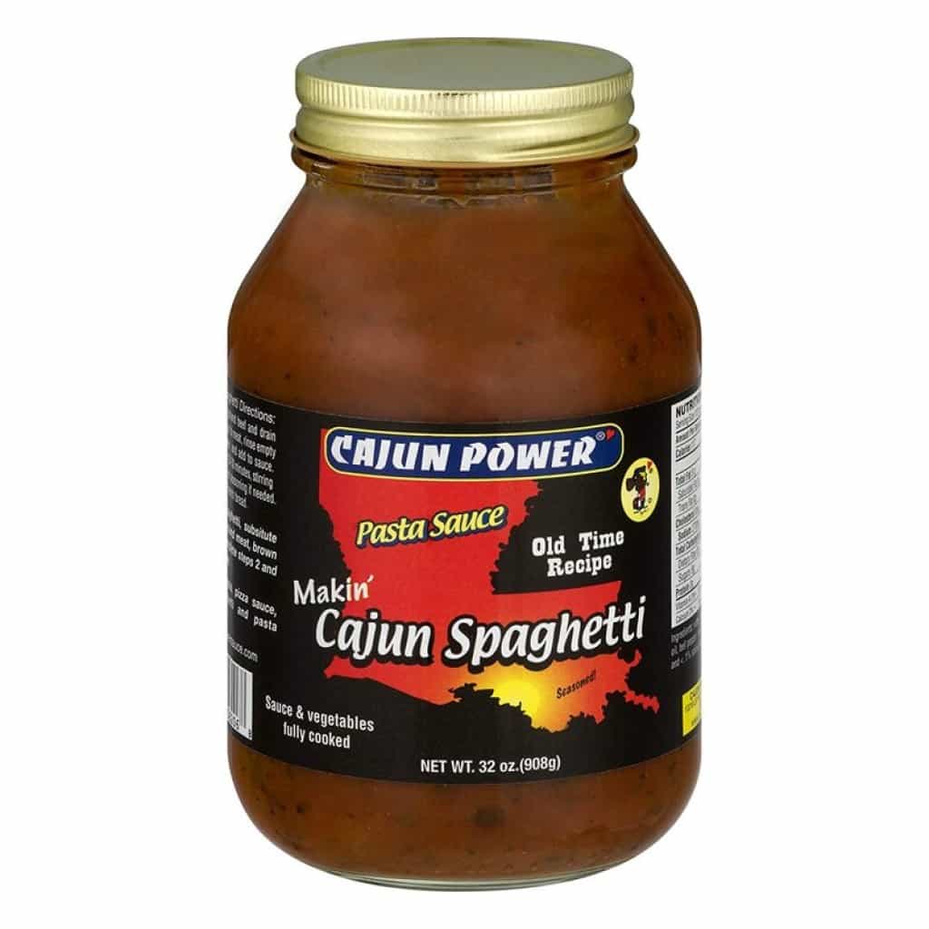 Cajun Power Spaghetti Sauce —