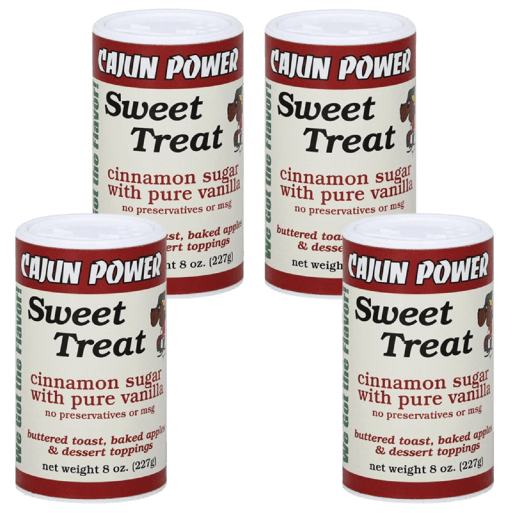 Cajun Power Sweet Treat Cinnamon Vanilla — 8 oz (Pack of 4)