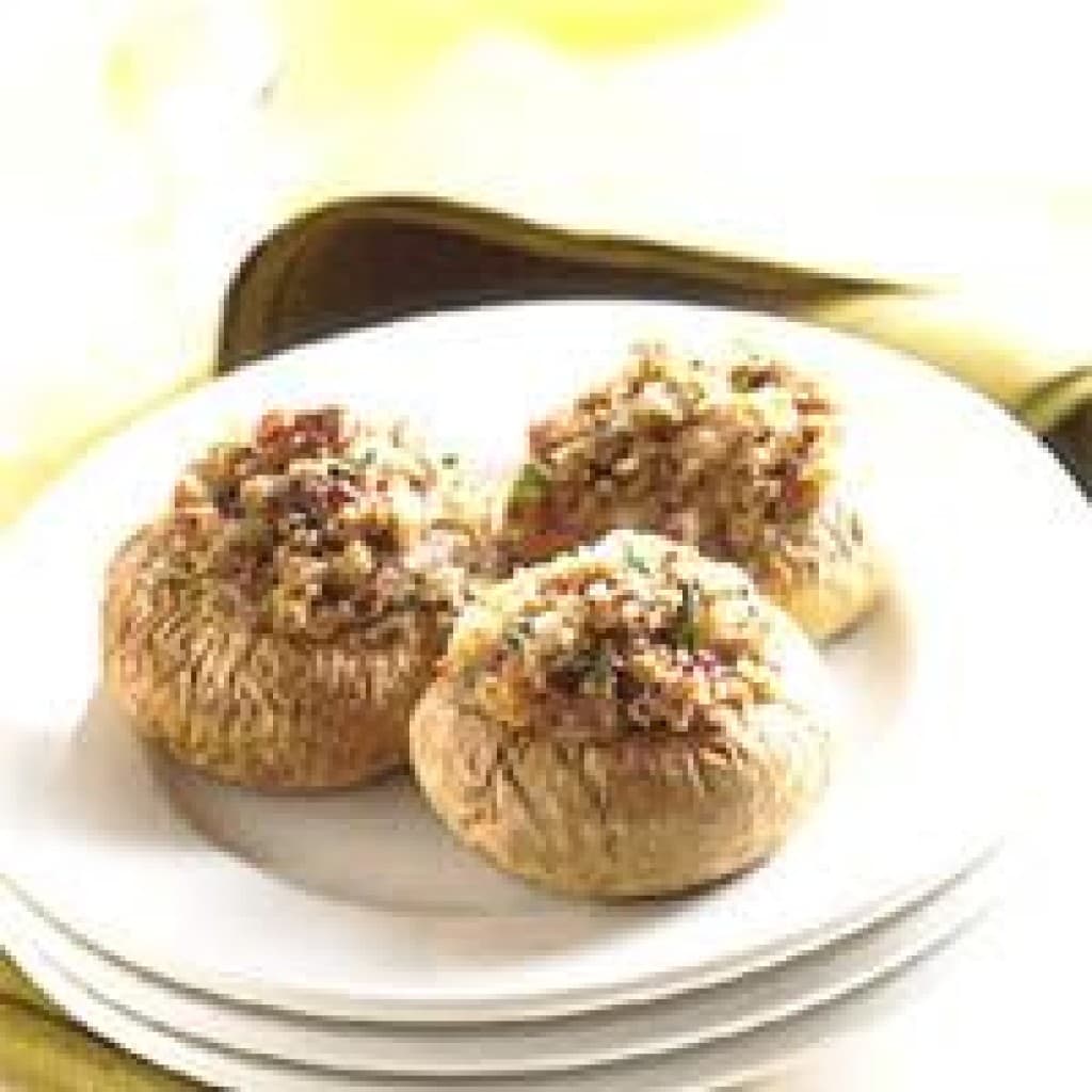 Stuffed Mushrooms with Louisiana Blue Point Crab — 8 Count
