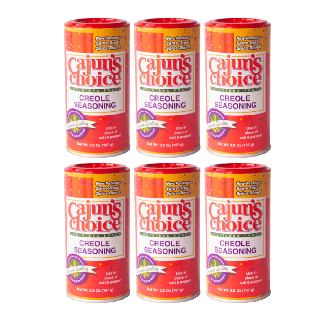 Cajun's Choice Creole Seasoning 3.8 oz — 6-Pack