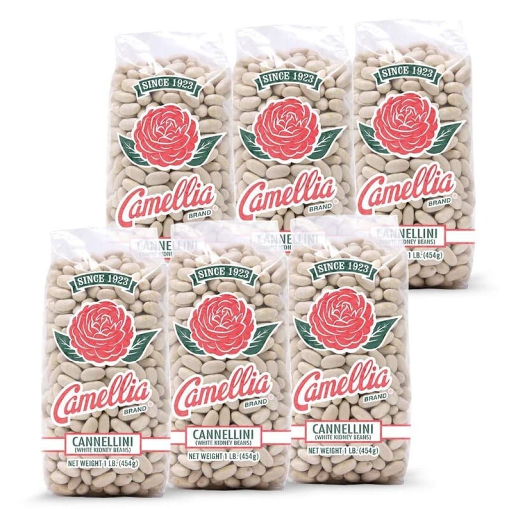 Camellia Cannellini Beans 1 lb — 6-Pack