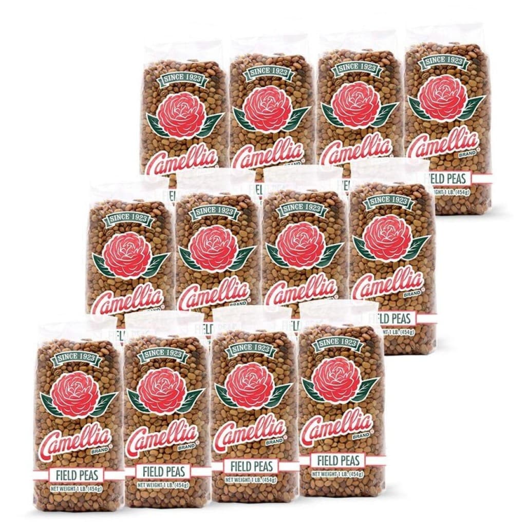Camellia Field Peas Dry 1 lb (12 Pack)