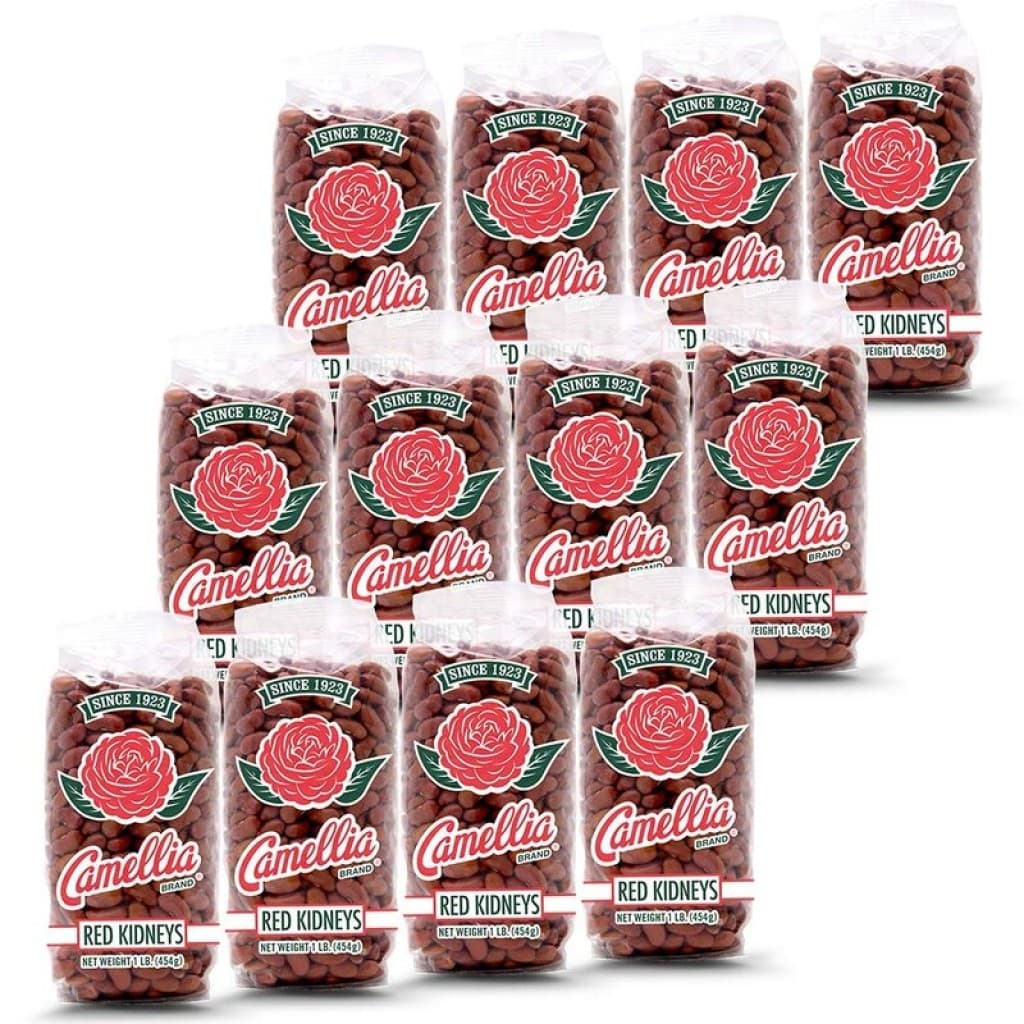 Camellia Red Kidney Beans 1 lb - Pack of 12