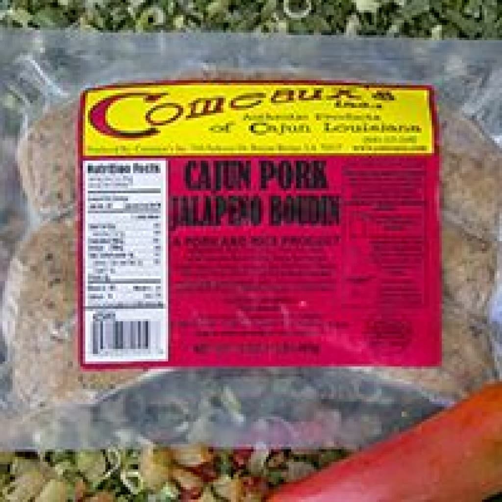 Pork & Jalapeno Boudin 16 oz