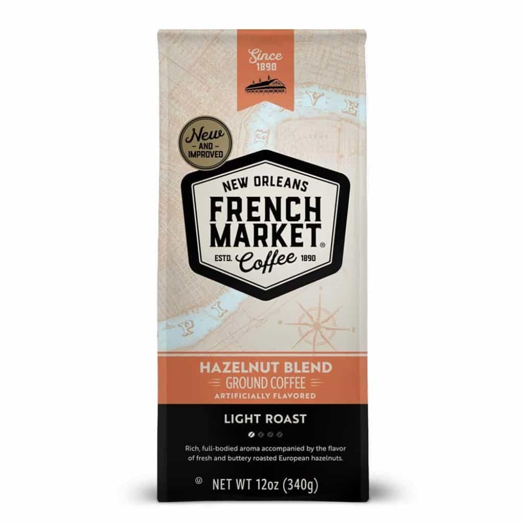 French Market Coffee — Hazelnut Flavored Ground