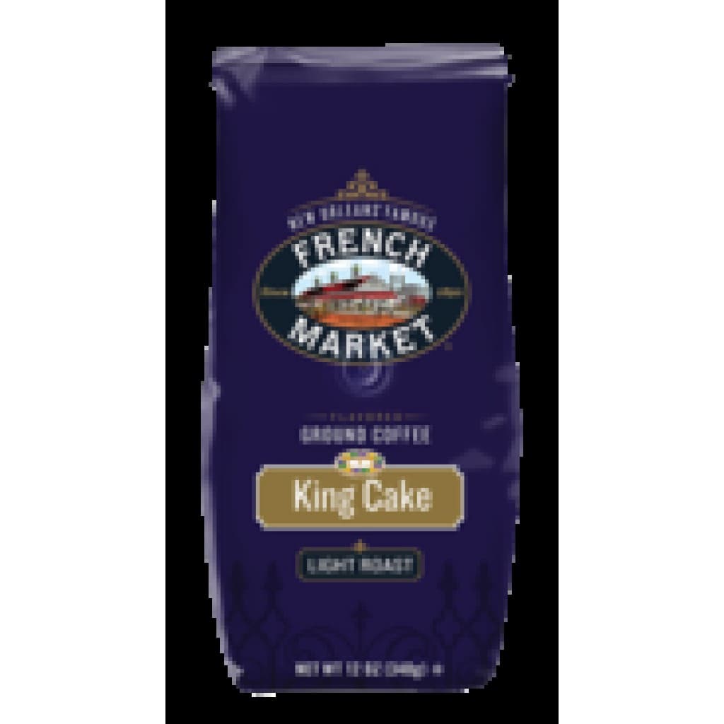 French Market Coffee King Cake Coffee — 12 oz
