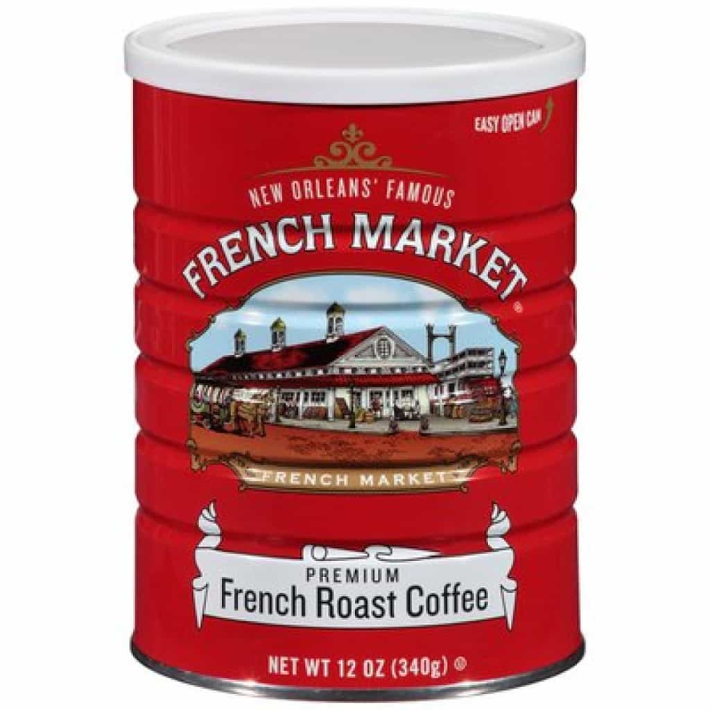 French Market Coffee — French Roast 12 oz Can
