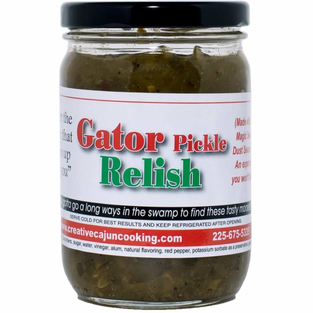 Gator Relish 14.5 oz Jar — Sweet & Heat