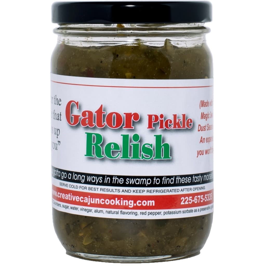 Gator Relish 14.5 oz Jar — Sweet & Heat