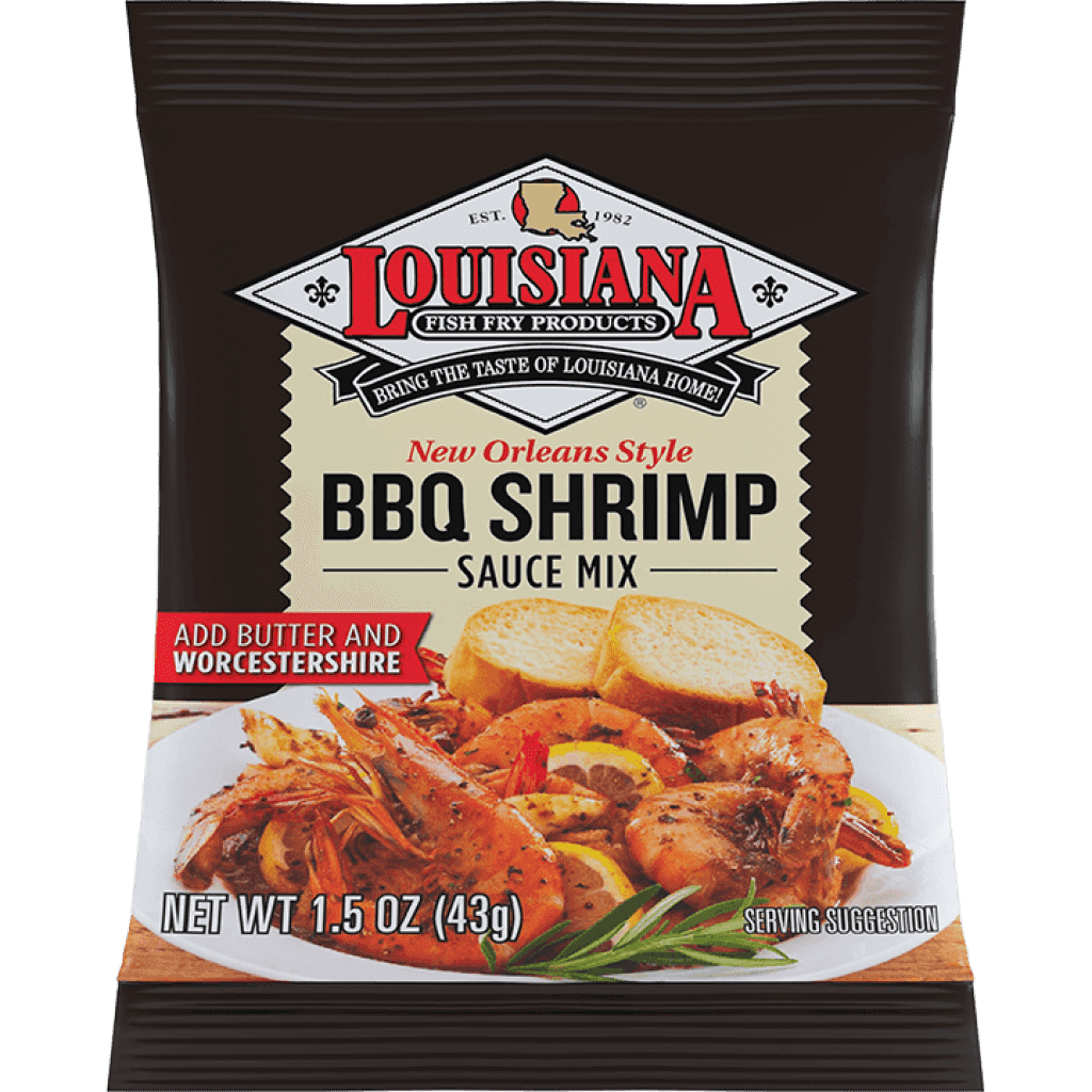 Louisiana Fish Fry BBQ Shrimp Sauce Mix 1.5 oz Packet