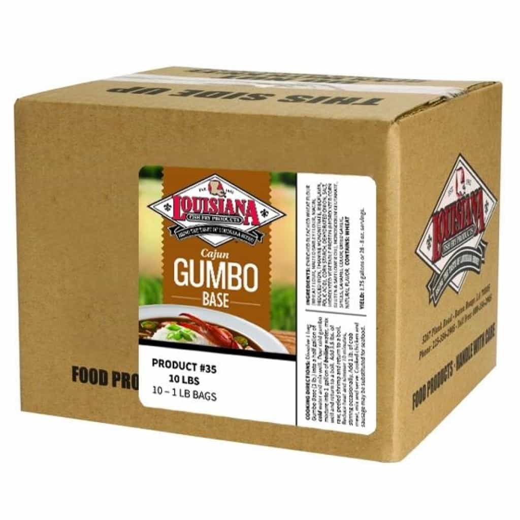 Louisiana Fish Fry Gumbo Base 10x1lb