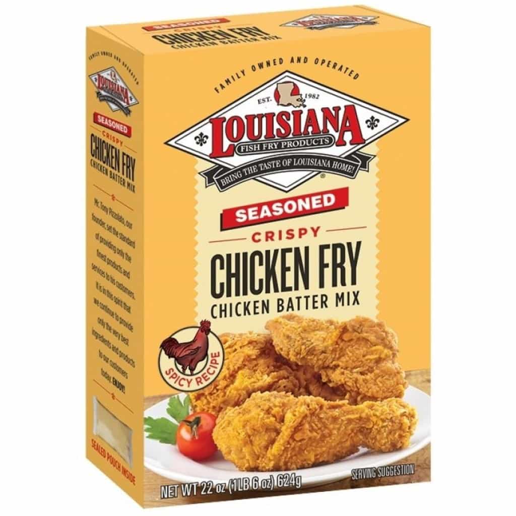 LA Fish Fry Seasoned Crispy Chicken Fry — 22 oz Box