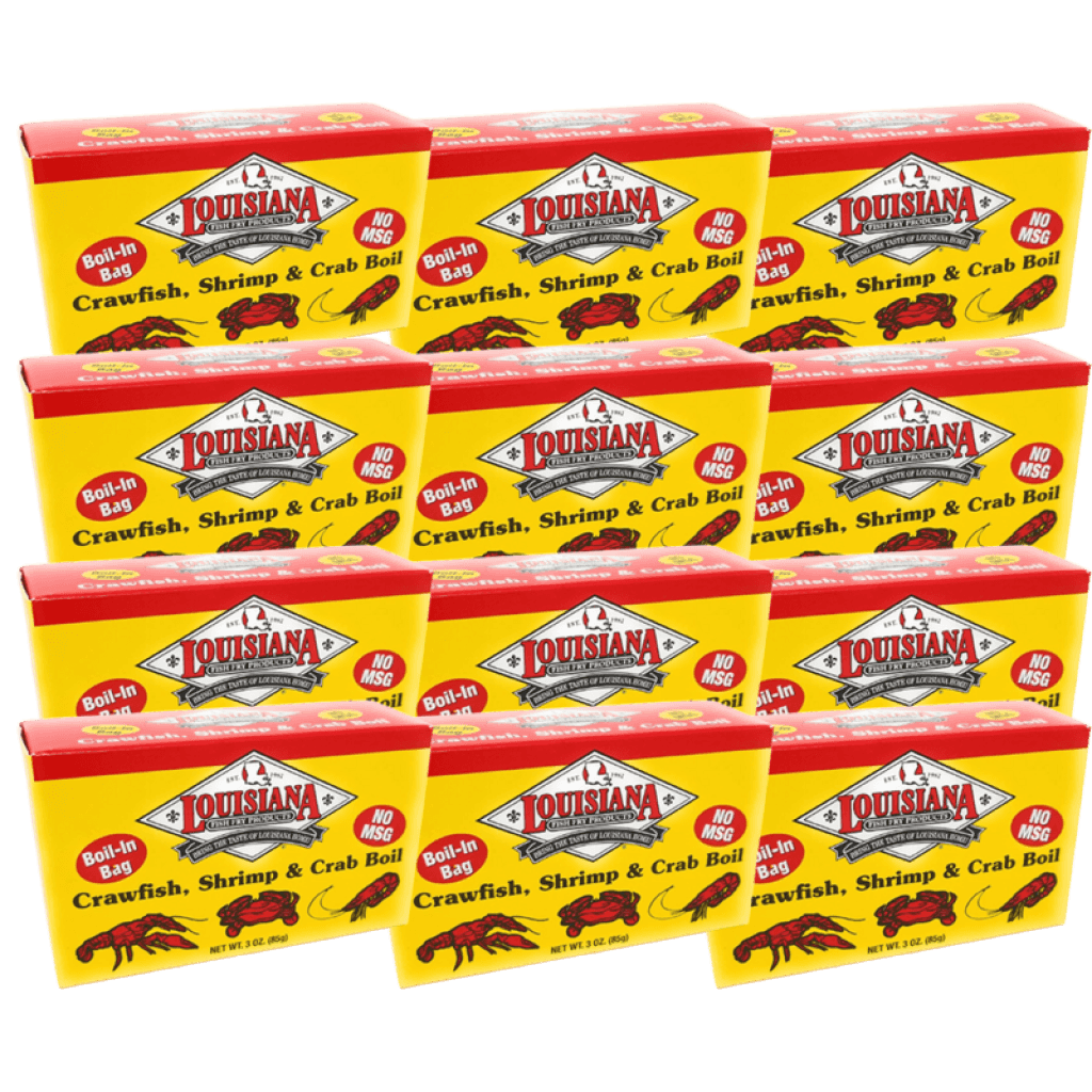 Louisiana Fish Fry 3 oz Crawfish/Shrimp/Crab Boil - 12 Pack