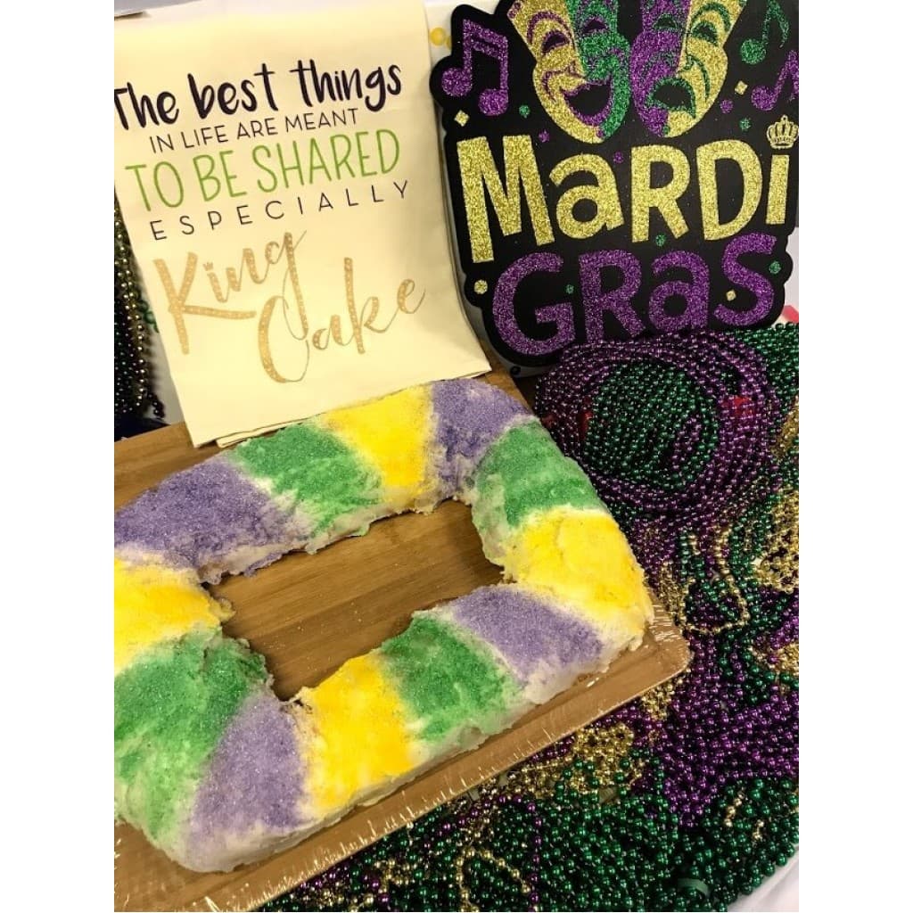Let Them Eat King Cake Gift Basket