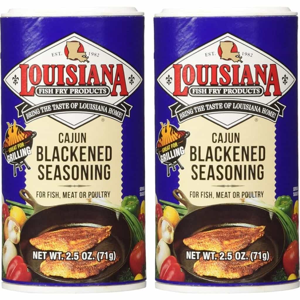 Louisiana Fish Fry Blackened Seasoning 2.5 oz (2 Pack)