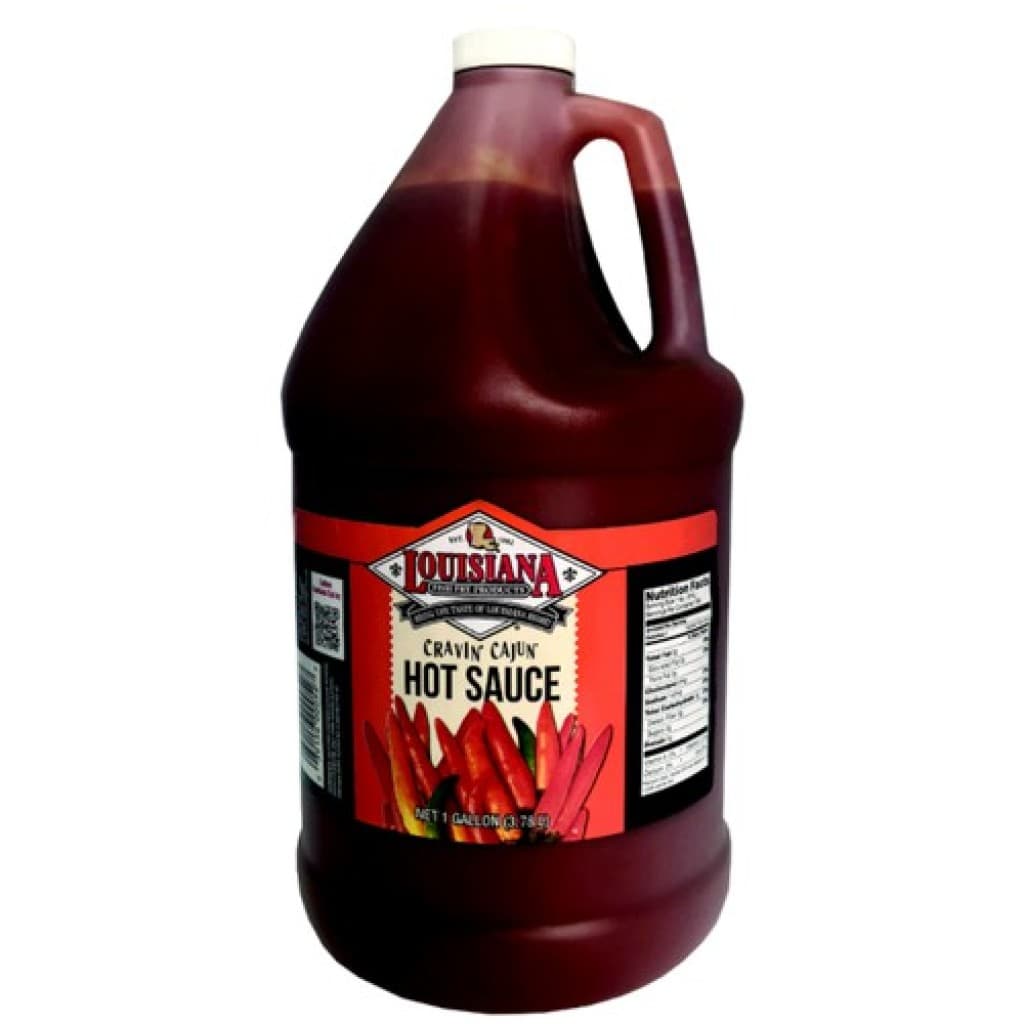 Louisiana Fish Fry Medium-Hot Sauce - 1 Gallon