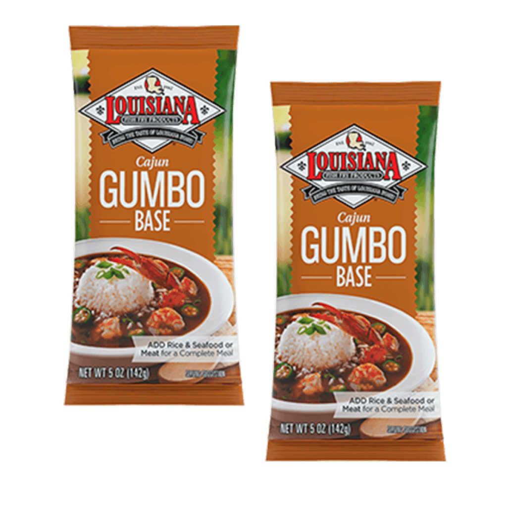 Louisiana Fish Fry Cajun Gumbo Base Mix 5 oz (2-Pack)