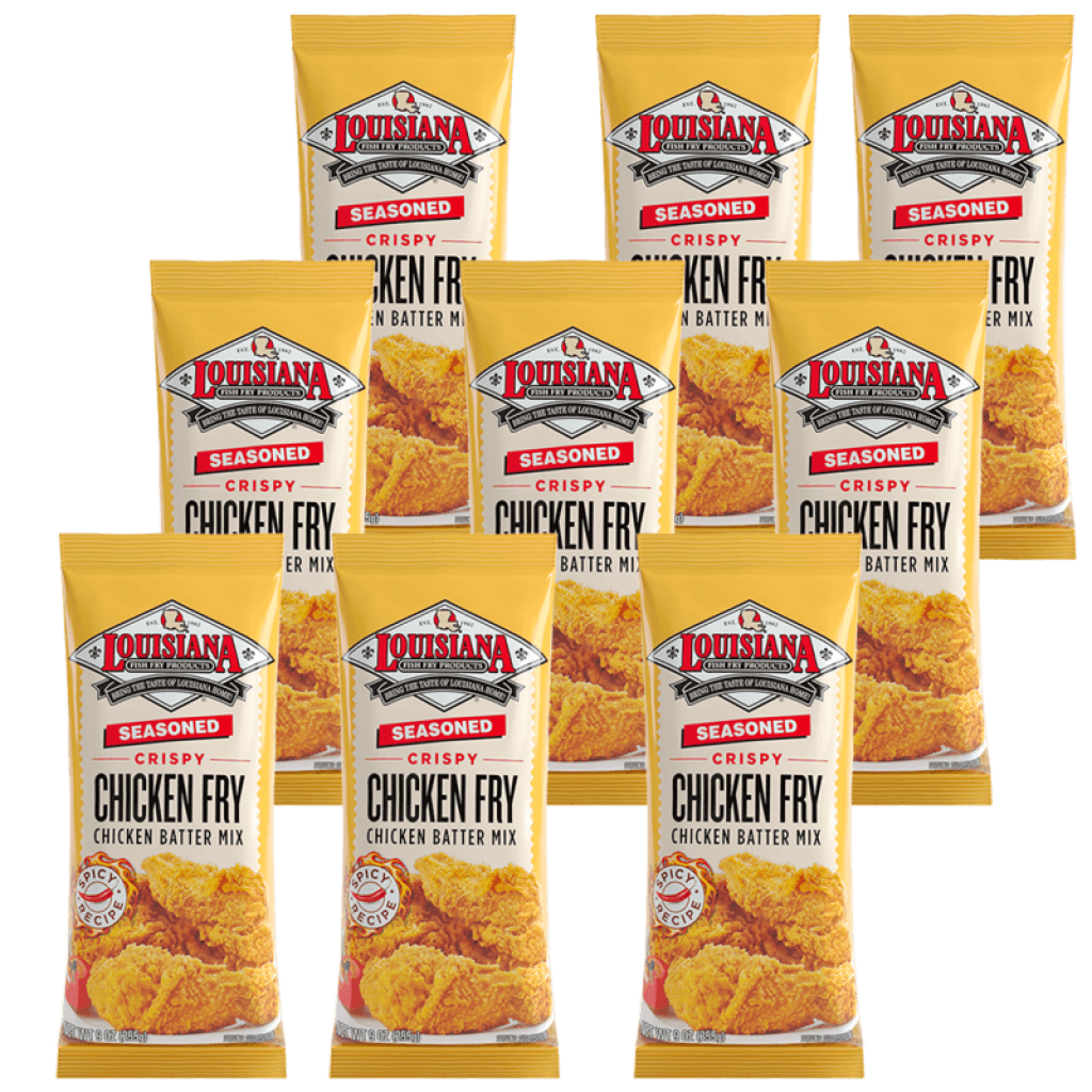 LOUISIANA Seasoned Chicken Fry 9 oz — 9 Pack