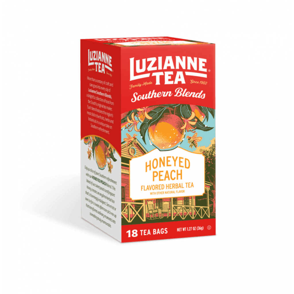 Luzianne Honeyed Peach Herbal Tea - 18 ct
