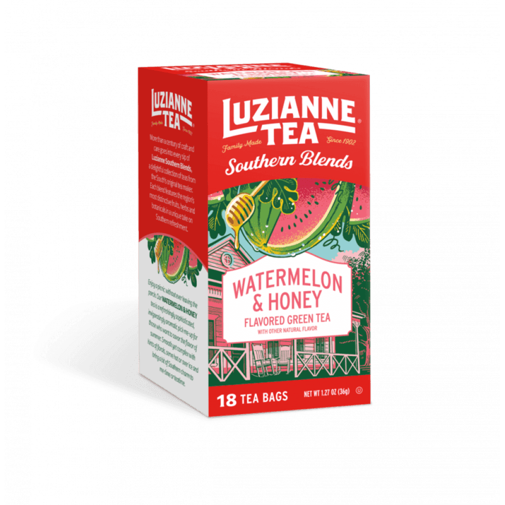 Luzianne Watermelon & Honey Green Tea - 18 ct