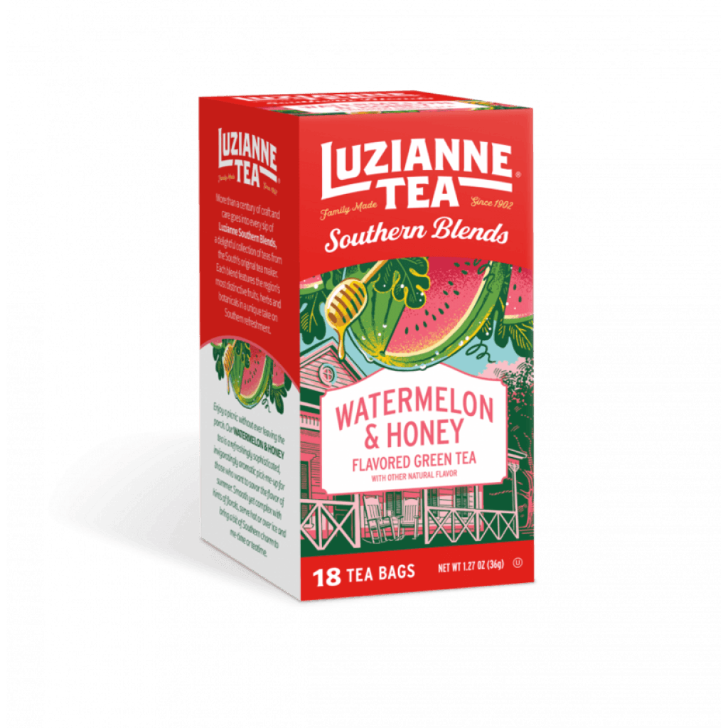Luzianne Watermelon & Honey Green Tea - 18 ct