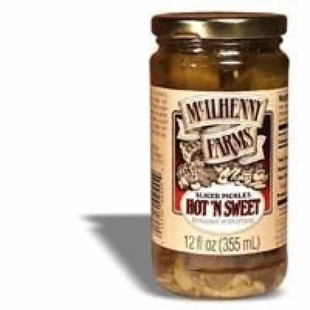 McIlhenny Farms Hot'n Sweet Pickle Slices 12 fl oz