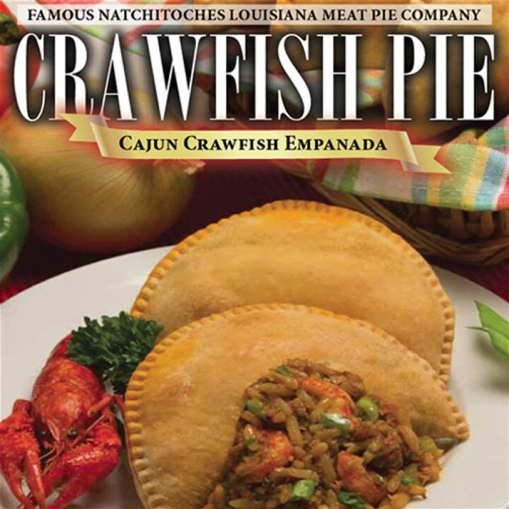 Natchitoches Crawfish Pies — Case of 48 (4 oz) Pies